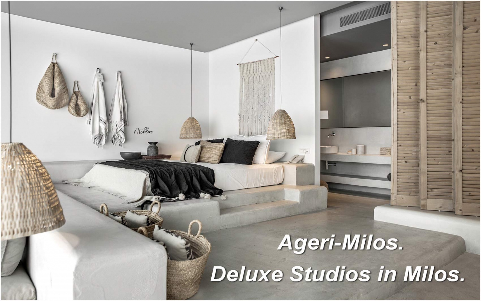apartments in milos greece